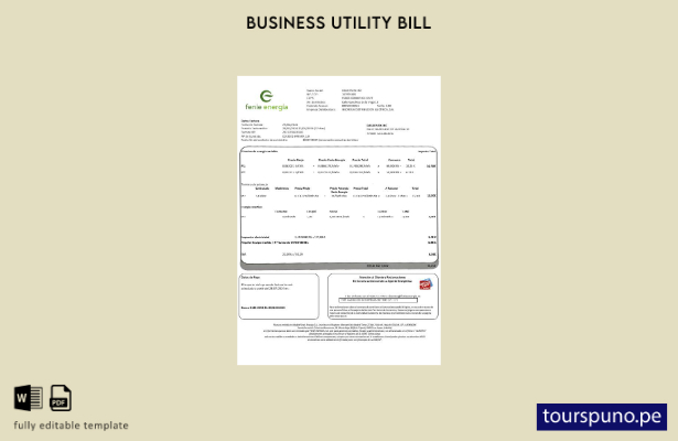 lista para imprimir plantilla de factura de servicios públicos de Feníe Energía 